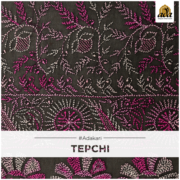 Tepchi Stitch of Chikan Embroidery