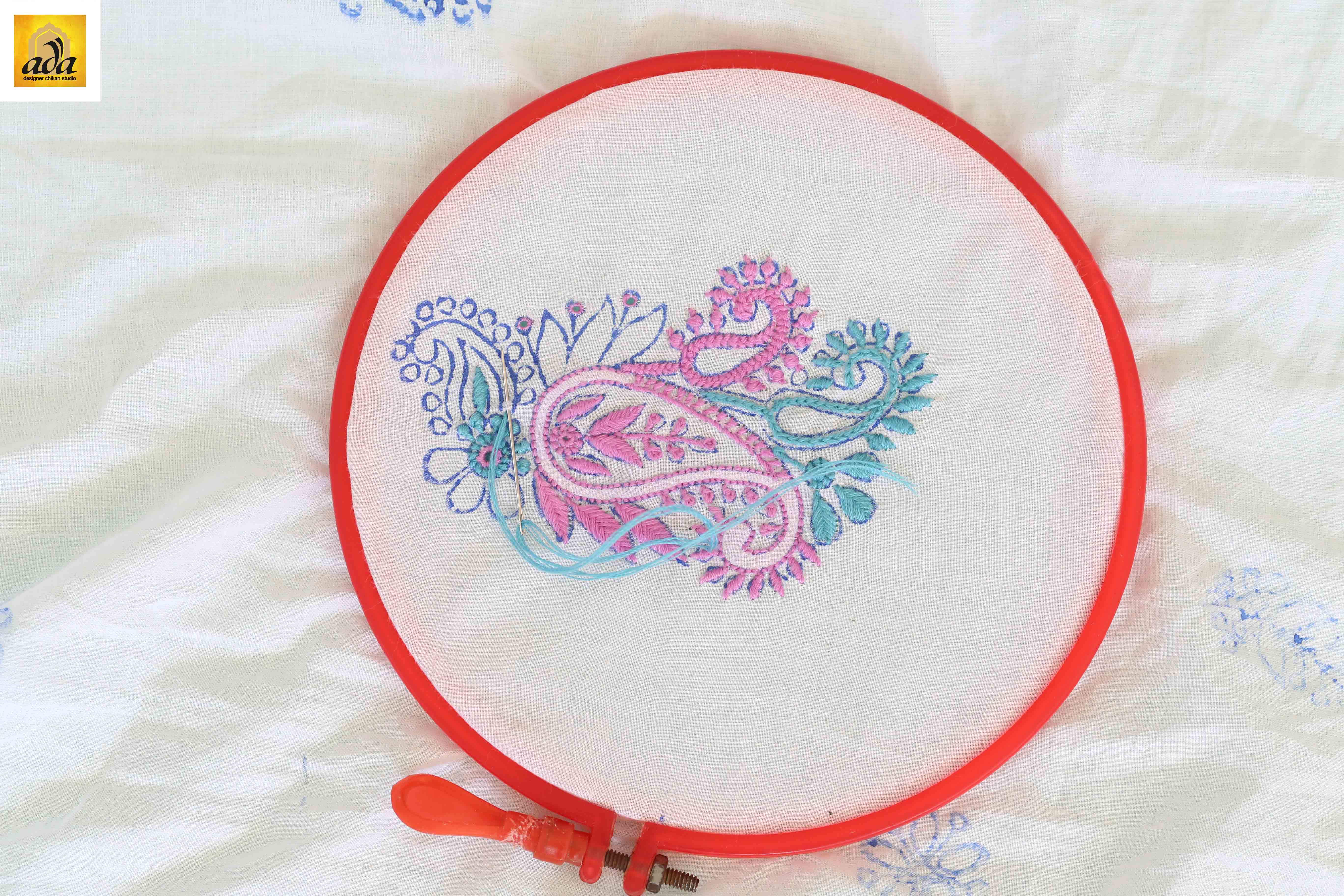 Embroidery: A delight in handicraft by Ada Designer Chikan Studio