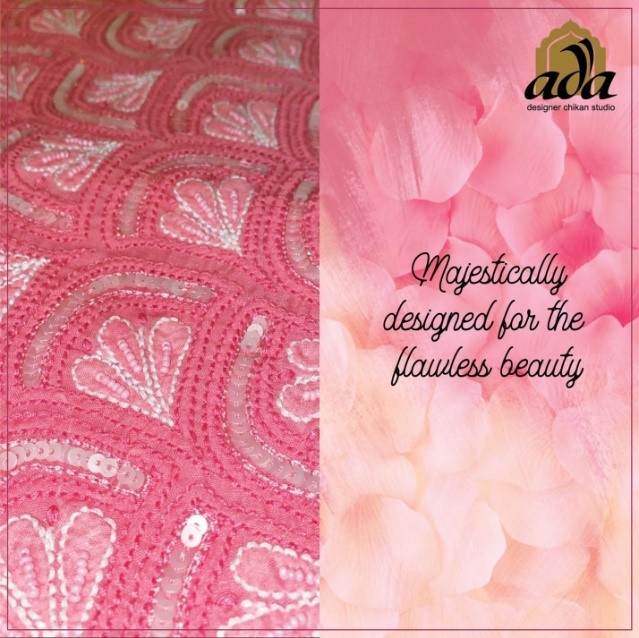 Mesmerizing Chikan embroidery that enhances your charm
