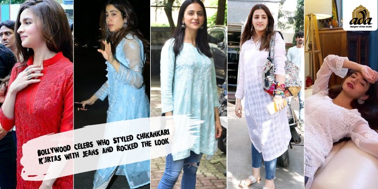 Bollywood Celebs who Styled Chikankari Kurtas with Jeans and totally rocked the look!
