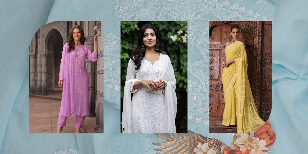 10 Chikankari Outfit Ideas That Went Viral This Year
