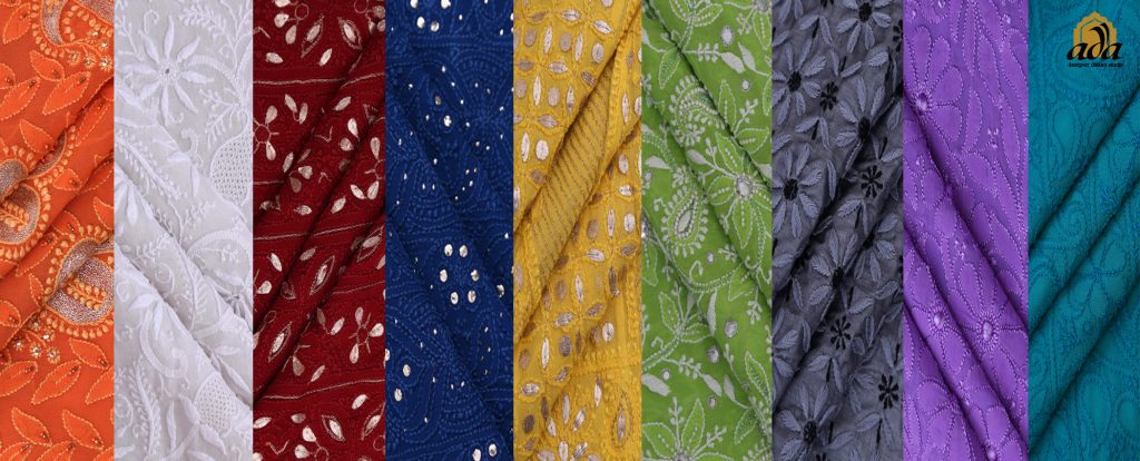 Navratri Hues in Chikankari