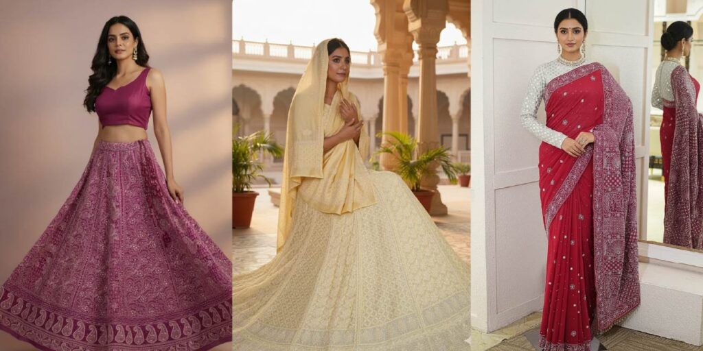 2025 Wedding Trends: The Rise of Lightweight Bridal Ethnics & Chikankari Elegance