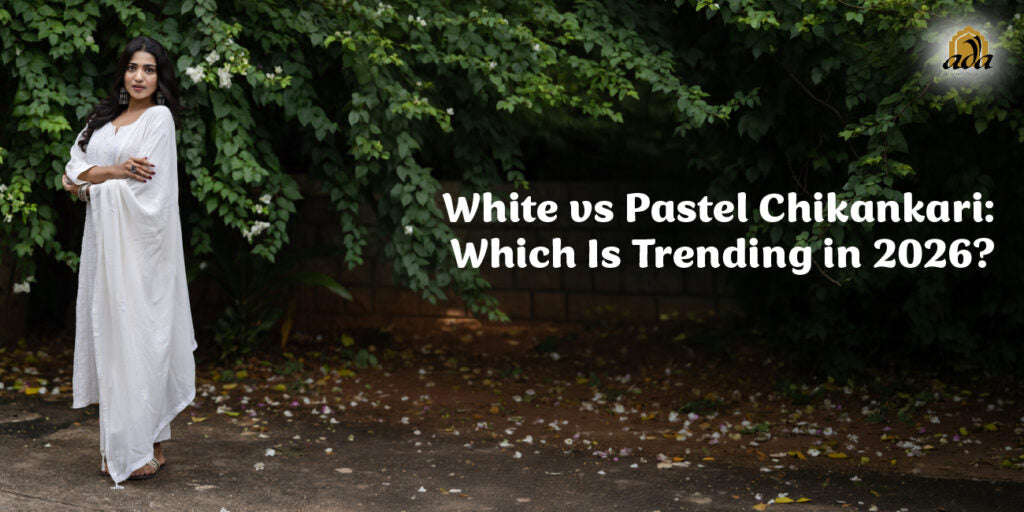 White vs Pastel Chikankari: Which Is Trending in 2026?