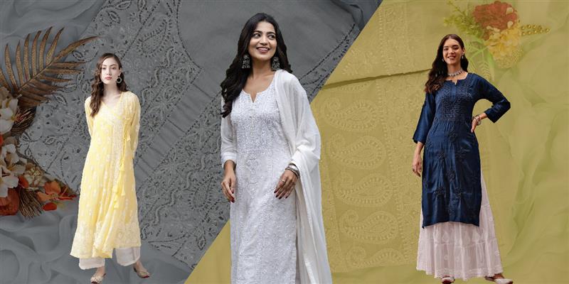 Cotton vs Georgette Chikankari: What’s Best for You? – Ada Chikan