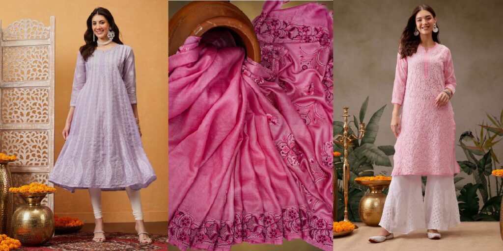 Sargi to Moonrise: Comfortable Chikankari Outfits for a Full Day Fast
