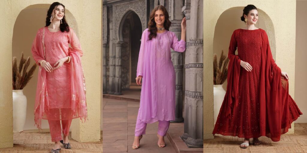 Haldi to Reception: A Timeless Chikankari Wedding Wardrobe Story