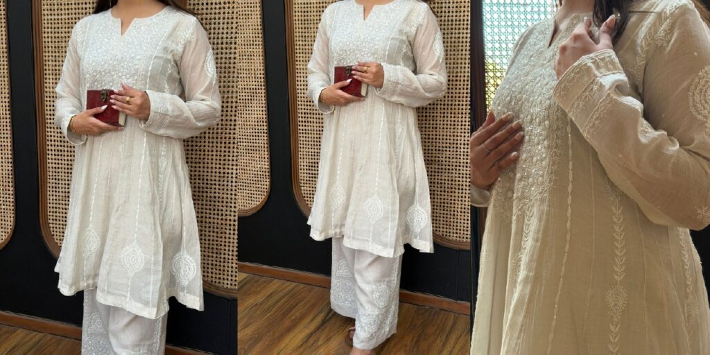 Chikankari on Tissue: The Perfect Eid Outfit for Elegant Summer Celebrations