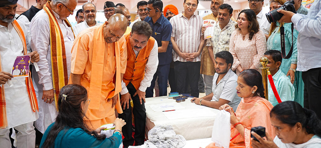 UP CM Yogi Adityanath Ji Visit to Ada Chikan: GST Impact & New Opportunities for Handcrafted Fashion