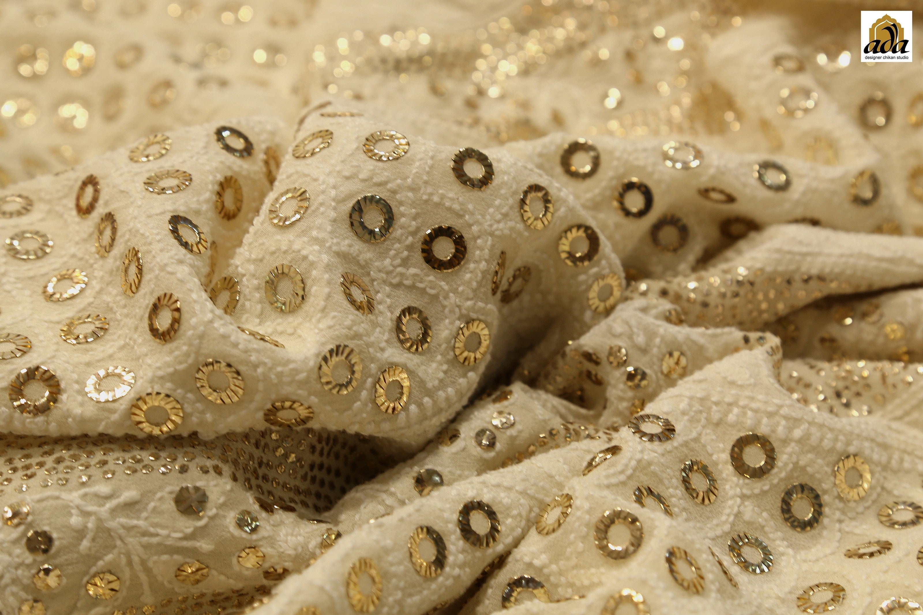 Mukaish Work: The Glistening Embellishments   