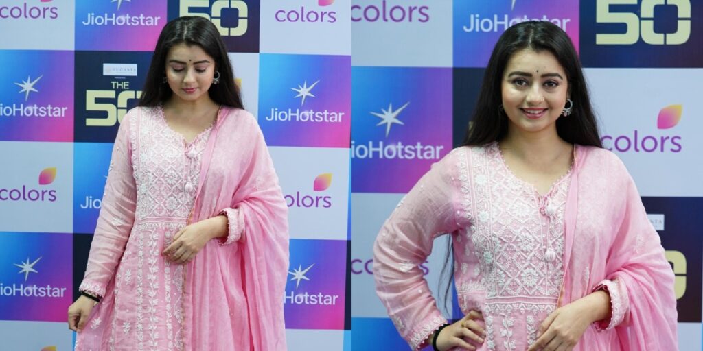 Celebrity-Inspired Chikankari Looks: Recreate Chahat Pandey’s Ada Chikan Style