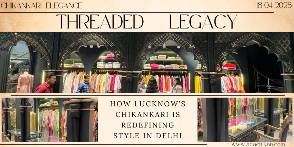 Breaking News: Chikankari Arrives in Delhi!