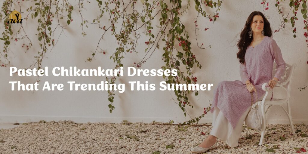 Pastel Chikankari Dresses That Are Trending This Summer