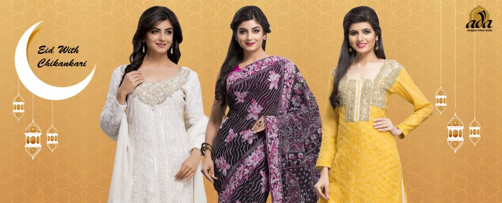 Eid Celebration with Chikankari Attires