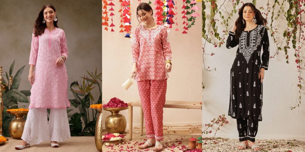 Top 10 Lightweight Chikankari Outfit for Warm Weather