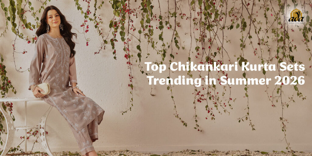 Top Chikankari Kurta Sets Trending in Summer 2026