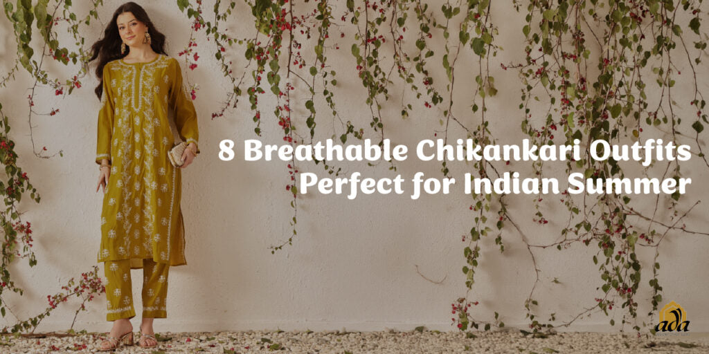 8 Breathable Chikankari Outfits Perfect for Indian Summer