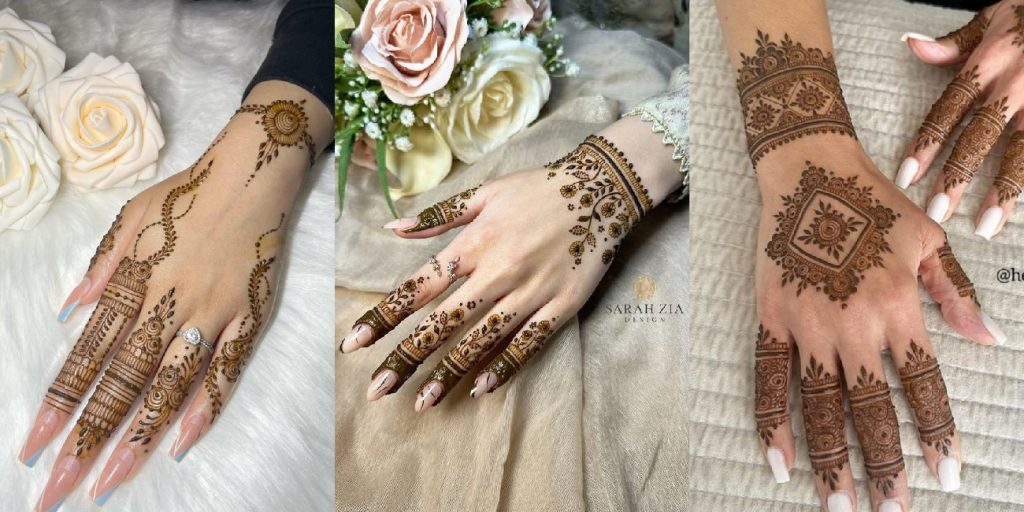 Elegant Mehendi Designs to Match Your Chikankari Look This Sawan