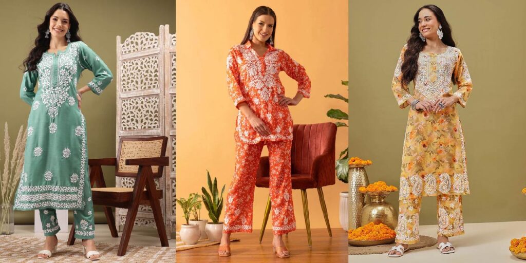Diwali Party Lookbook — Festive Kurti, Dupatta & Bottom Set Combos You’ll Love