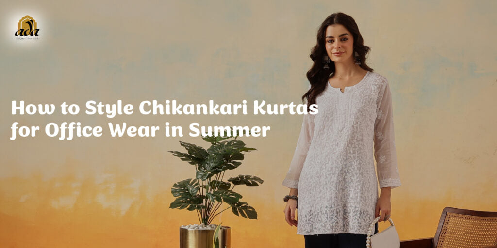 How to Style Chikankari Kurtas for Office Wear in Summer