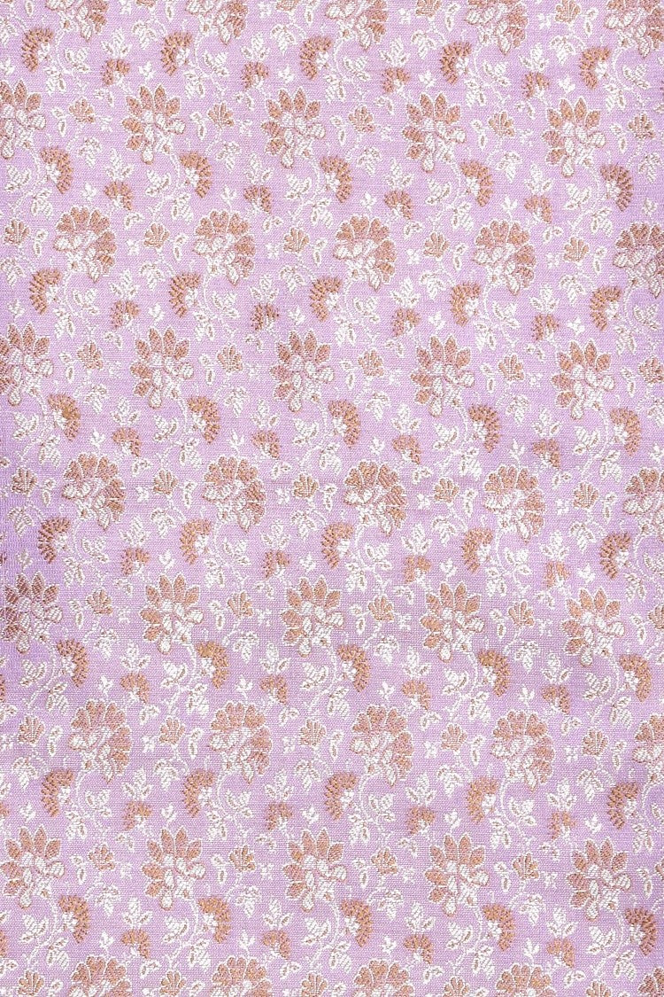 Ada Hand Embroidered Mauve Pure Georgette Lucknowi Chikankari Lehenga Set With Pearl Work A526545