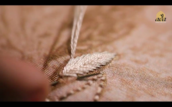 Grasp the most inclining Chikan Stitch "GhasPatti"