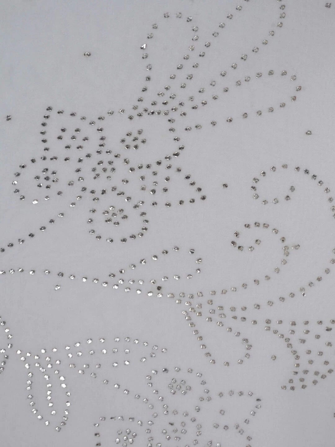 Ada Hand Embroidered White Georgette Lucknowi Chikankari Saree/Blouse With Muqaish Work 01A243696