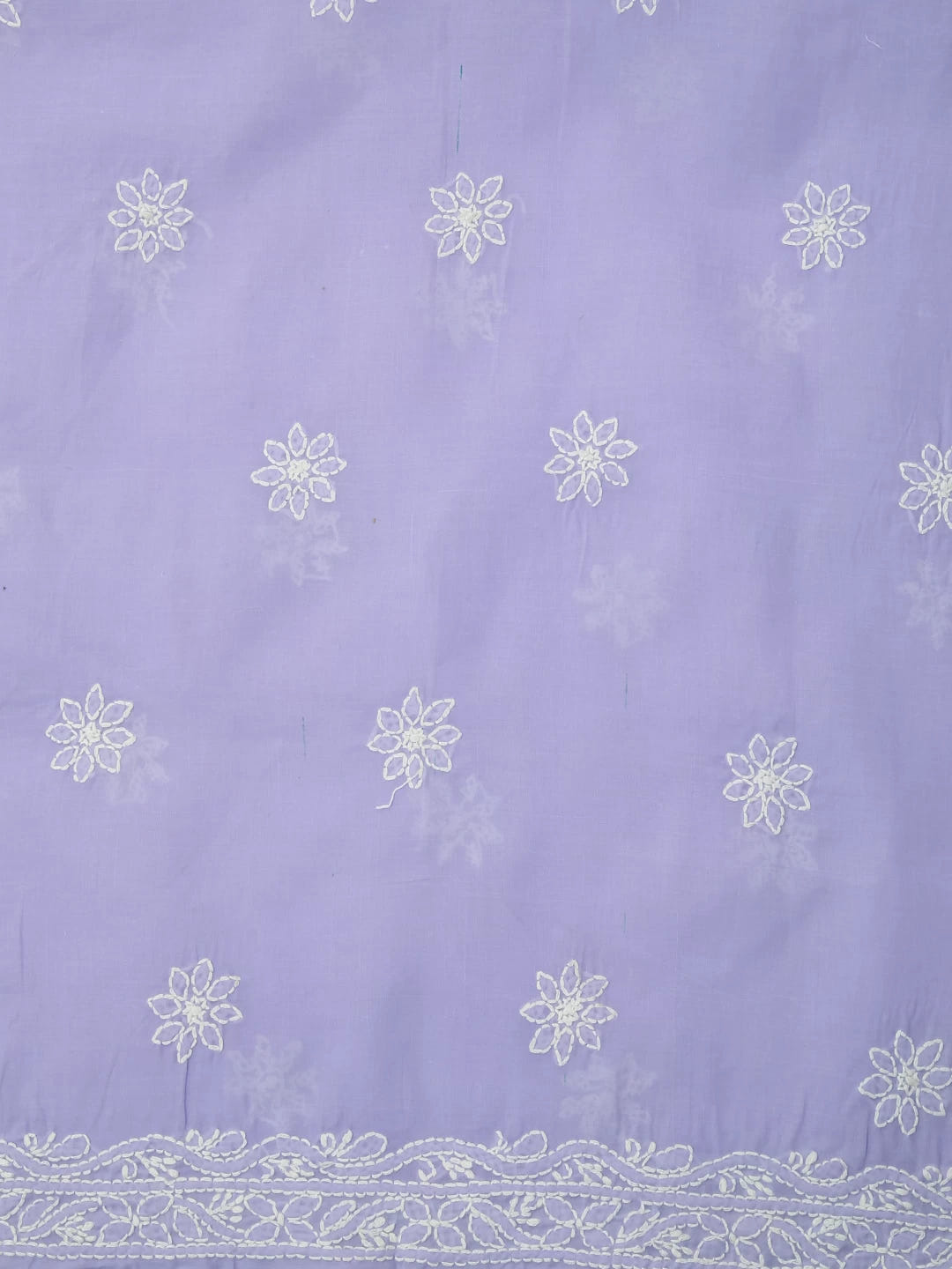 Ada Hand Embroidered Mauve Cotton Lucknowi Chikankari Unstitched Suit Piece A211282