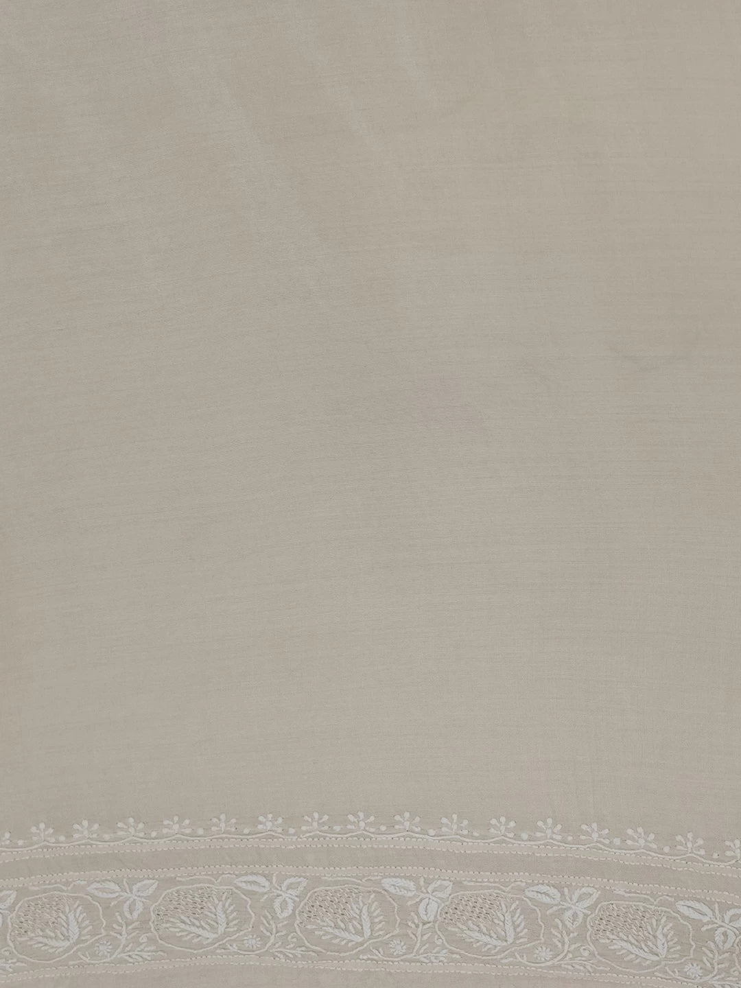 Ada Hand Embroidered Cream Moonga Silk Lucknowi Chikankari Unstitched Men's Kurta Piece 01A489874