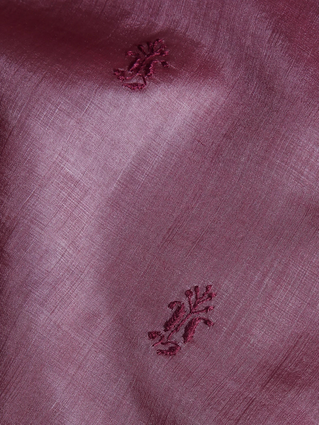 Ada Hand Embroidered Onion Pink Silk Lucknowi Chikankari Unstitched Men's Kurta Piece 01A495535