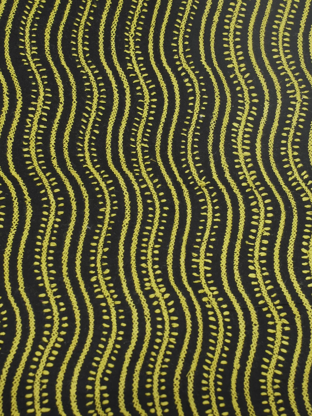 Ada Hand Embroidered Black Cotton Lucknowi Chikankari Cushion Cover 01A502289