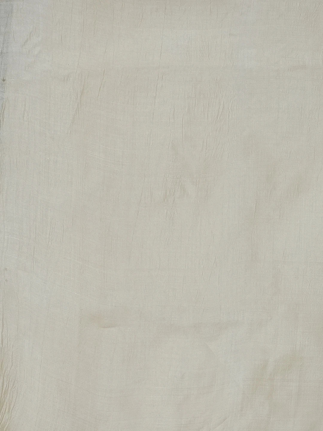 Ada Hand Embroidered Cream Silk Lucknowi Chikankari Men's Kurta Piece 01A545949