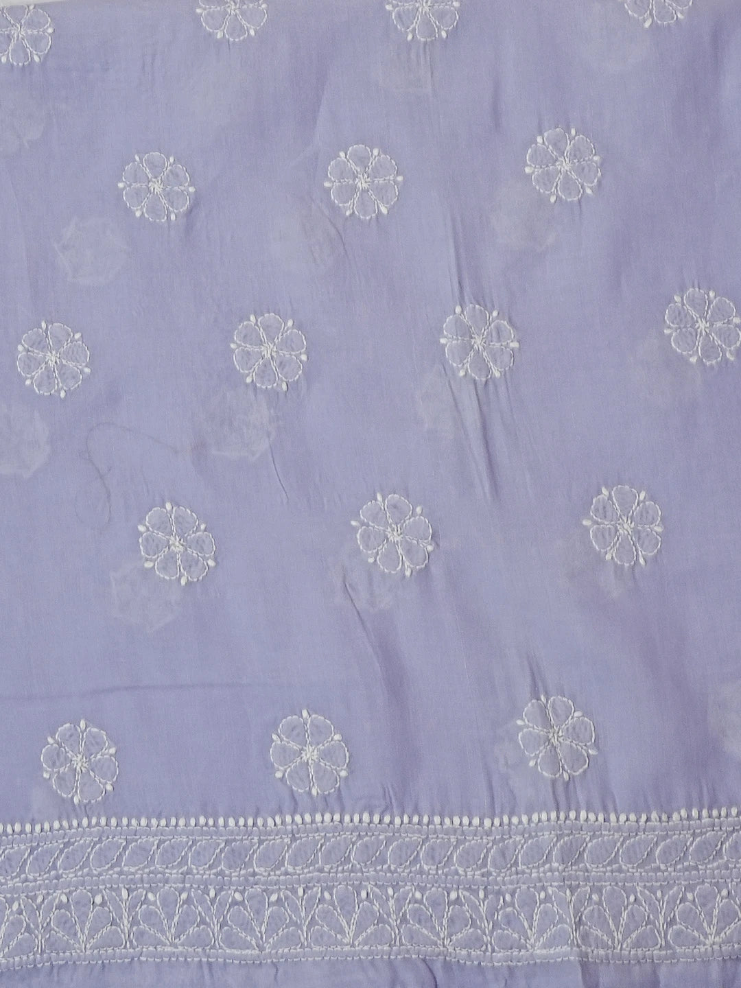 Ada Hand Embroidered Mauve Cotton Lucknowi Chikankari Unstitched Suit Set 01A558865