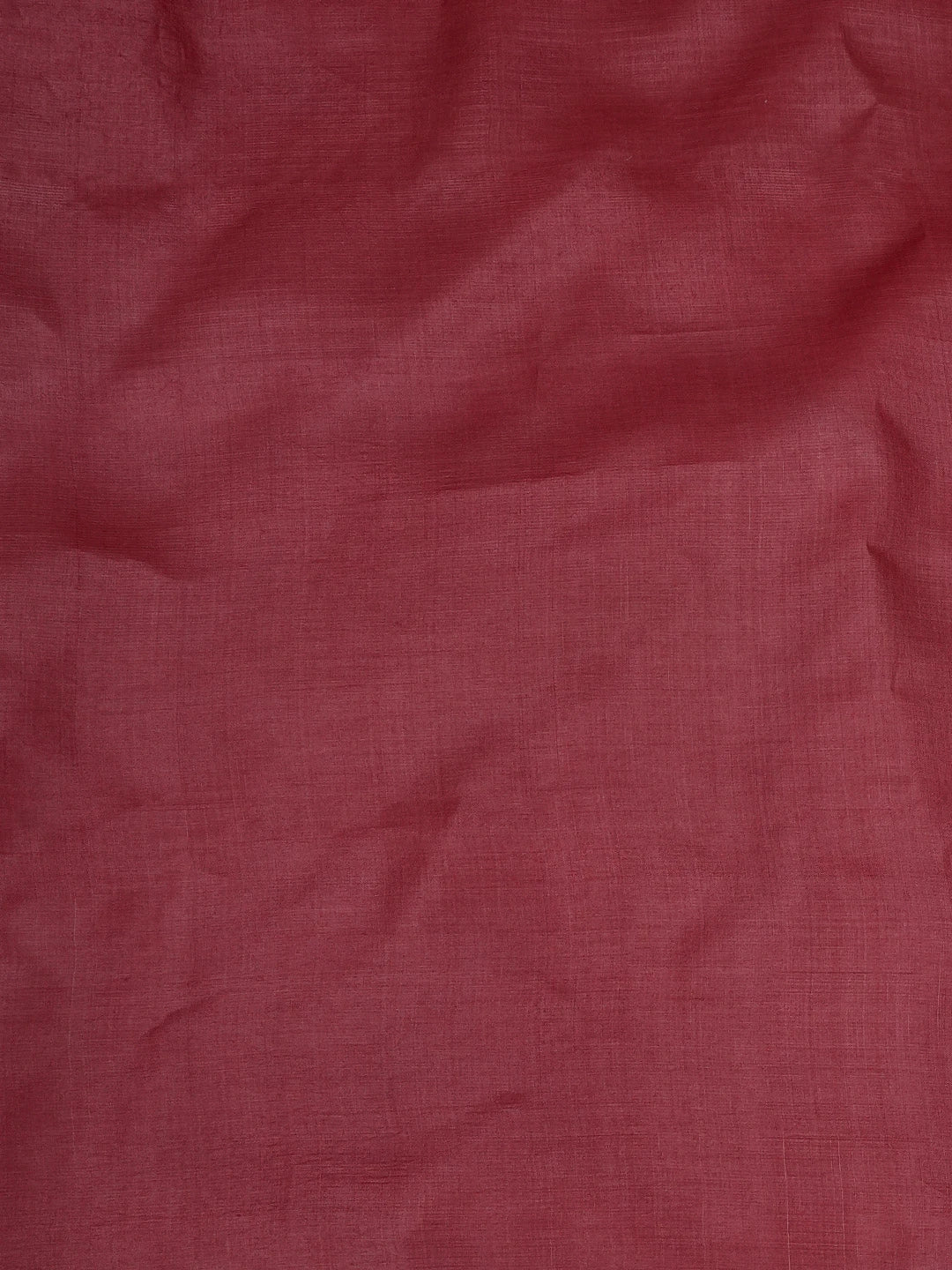Ada Hand Embroidered Maroon Silk Lucknowi Chikankari Men's Kurta Piece 01A584546