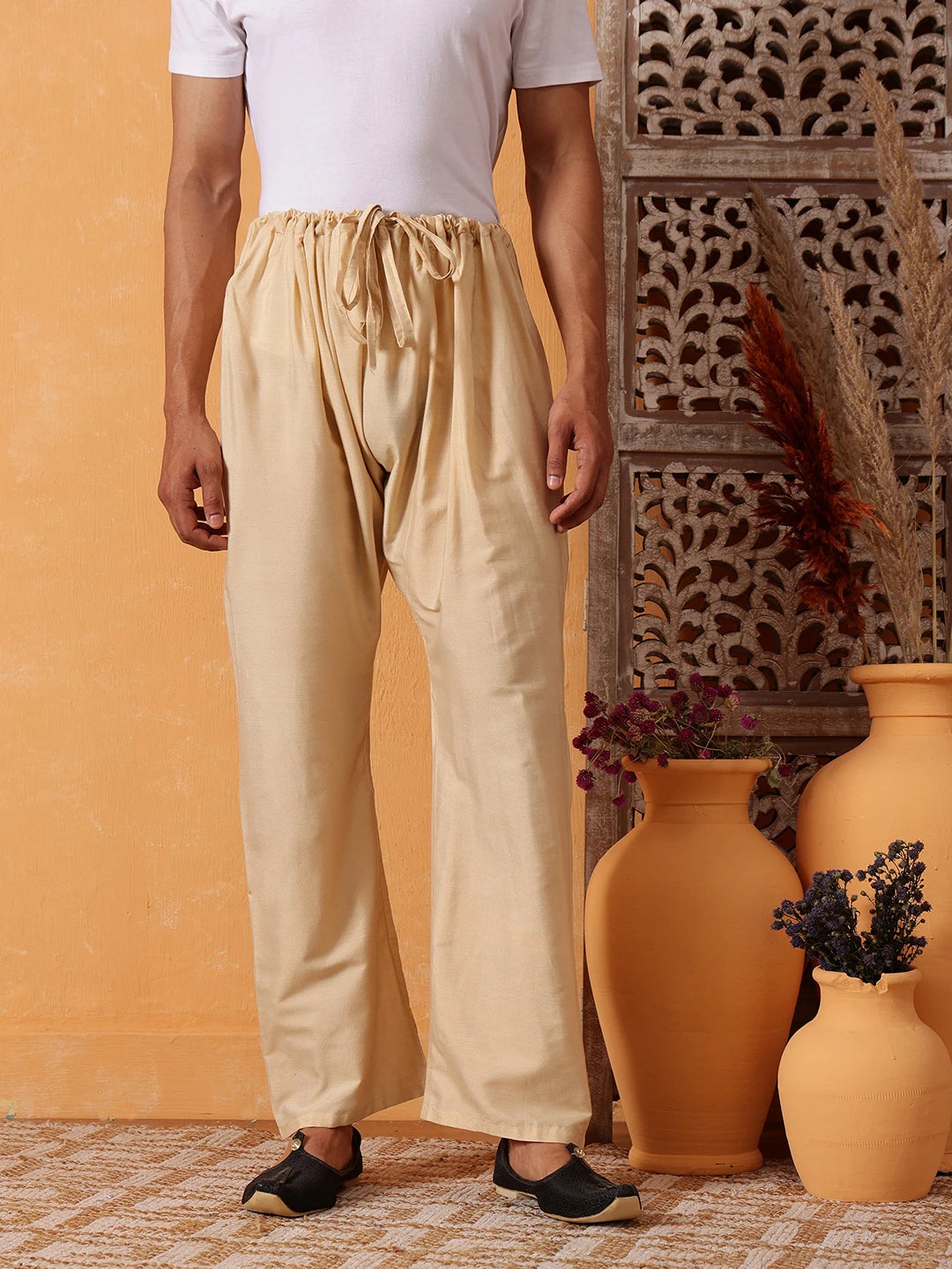 Ada Fawn Silk Men's Lower with Dori A611167