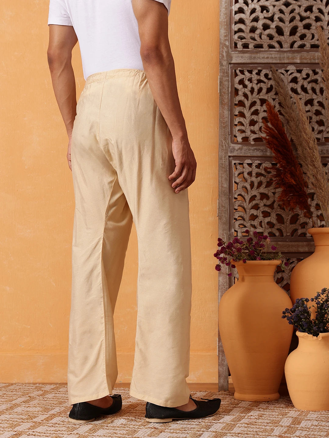 Ada Fawn Silk Men's Lower with Dori A611167