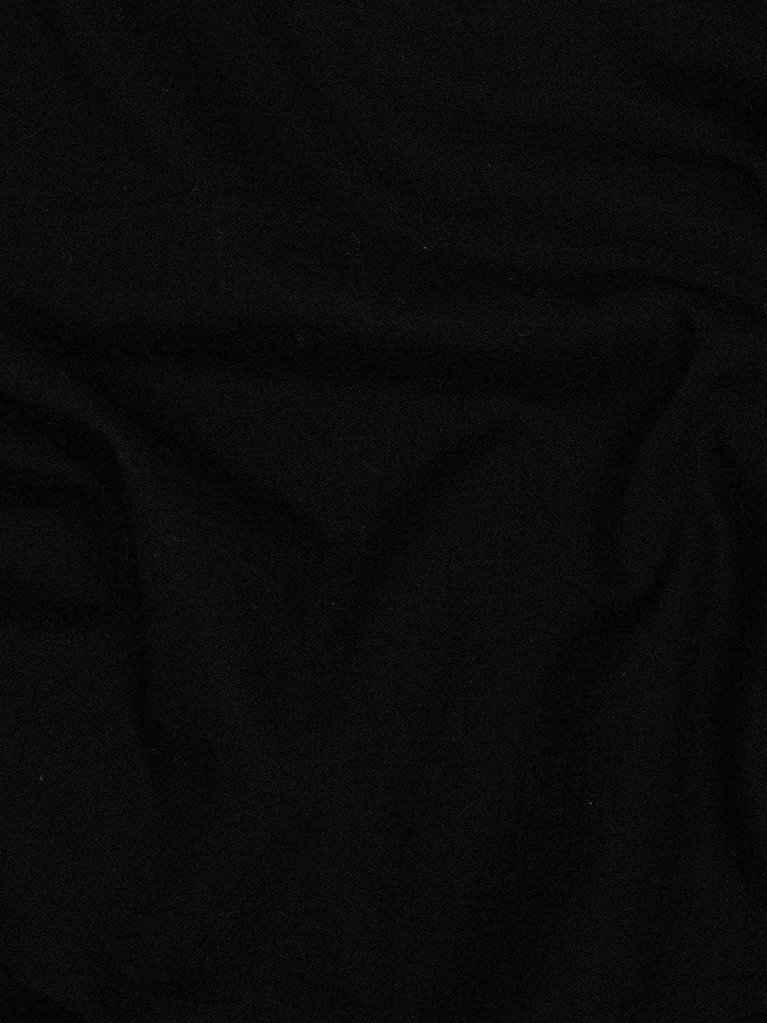Ada Hand Embroidered Black Cotton Lucknowi Chikankari Unstitched Men's Kurta Piece 01A650788