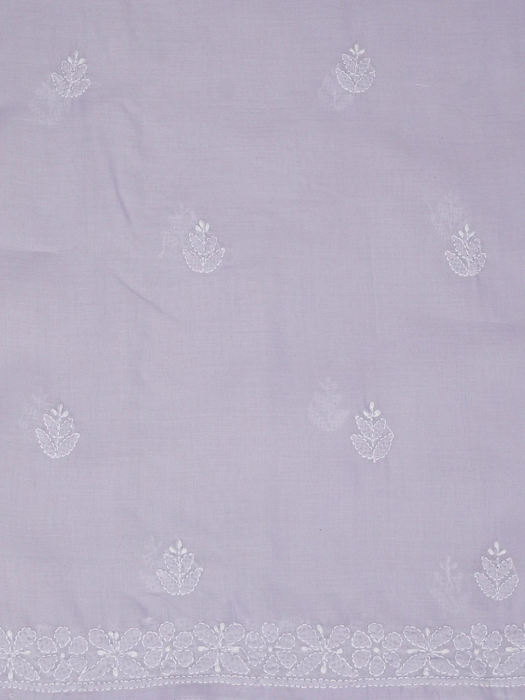 Ada Hand Embroidered Mauve Cotton Lucknowi Chikankari Unstitched Suit Piece 01A661816