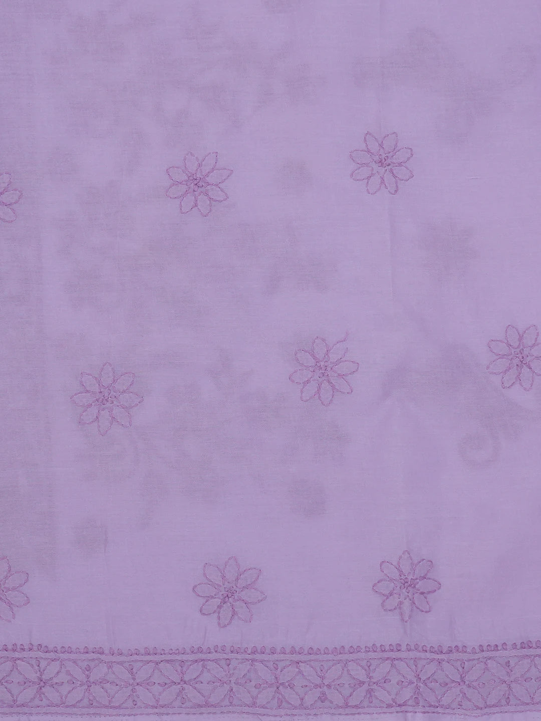 Ada Hand Embroidered Mauve Cotton Lucknowi Chikankari Unstitched Suit Piece 01A690662