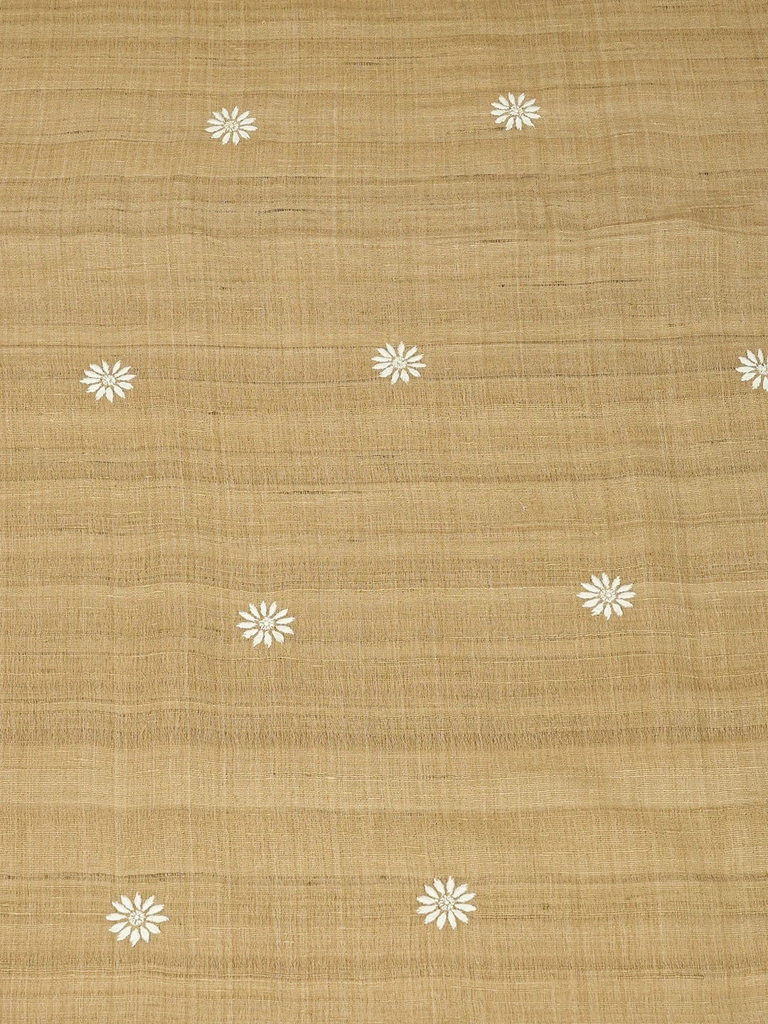 Ada Hand Embroidered Chamoisee Brown Kota Lucknowi Chikankari Unstitched Men's Kurta Piece 01A376378