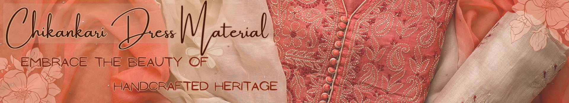 Chikan Unstitched Suit Sets