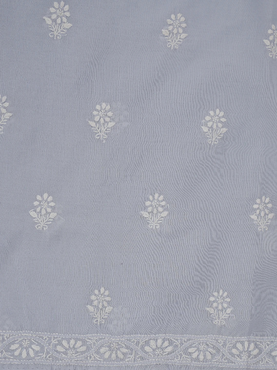 Ada Hand Embroidered Mauve Cotton Lucknowi Chikankari Unstitched Suit Piece 01A633662