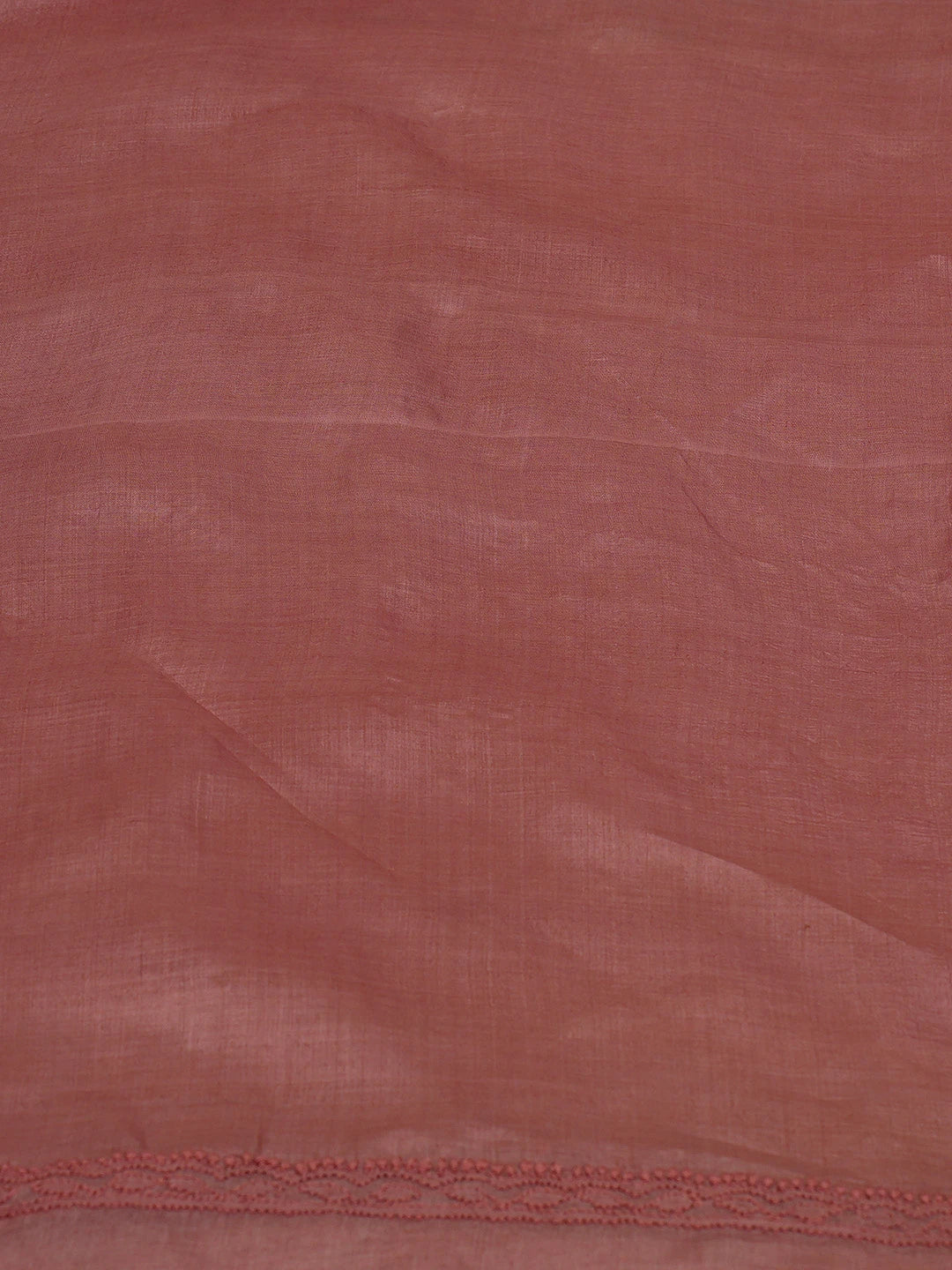 Ada Hand Embroidered Rose Vale Pink Silk Lucknowi Chikankari Unstitched Kurta Piece 01A722166