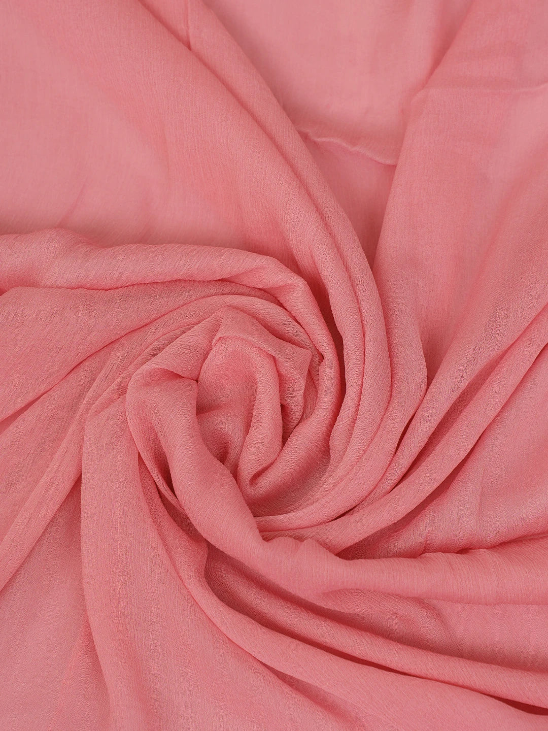 Ada Hand Embroidered Flamingo Pink Cotton Lucknowi Chikankari Unstitched Suit Piece 01A693501