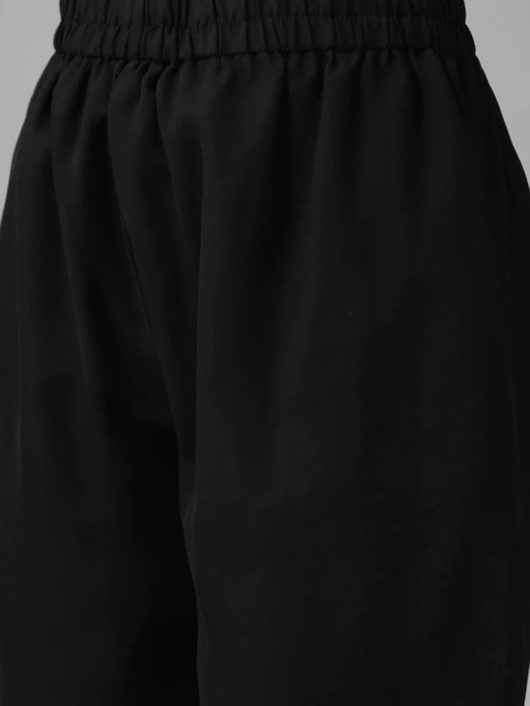 Ada Hand Embroidered Black Georgette Lucknowi Chikan Unstitched Suit Piece A211214