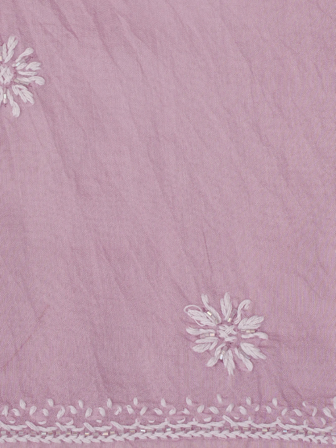 Ada Hand Embroidered Mauve Chanderi Lucknowi Chikankari Unstitched Suit Piece With Cutdana Work 01A736463