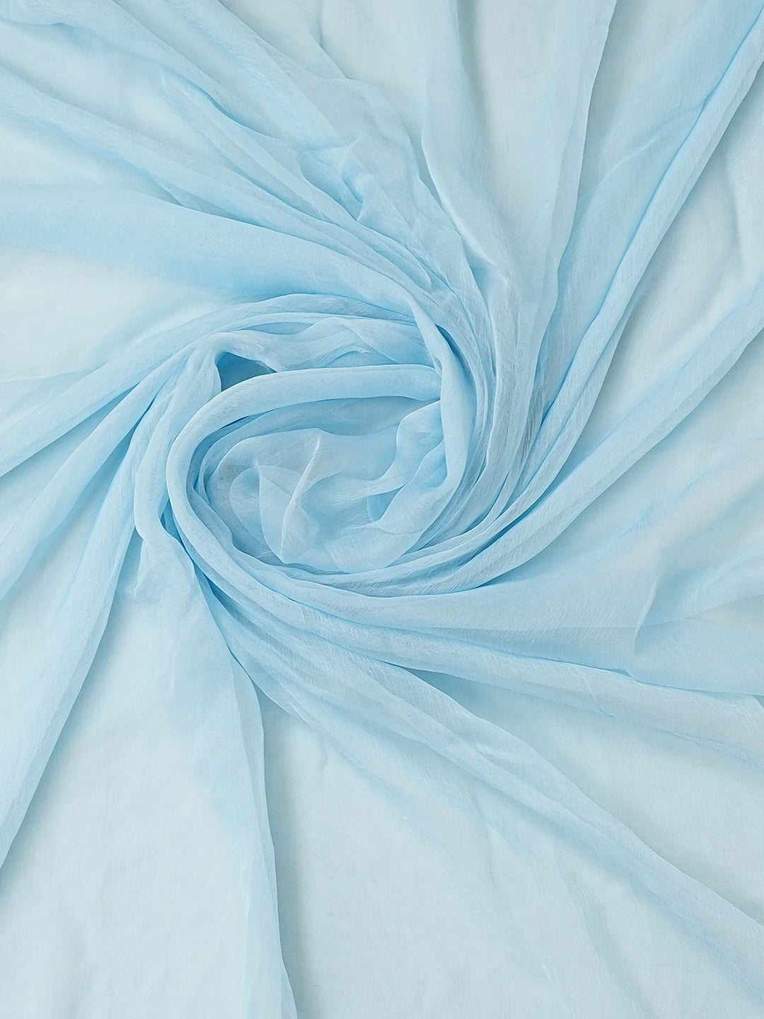 Ada Hand Embroidered Baby Blue Muslin Lucknowi Chikankari Unstitched Suit Piece With Cutdana Work 01A746439