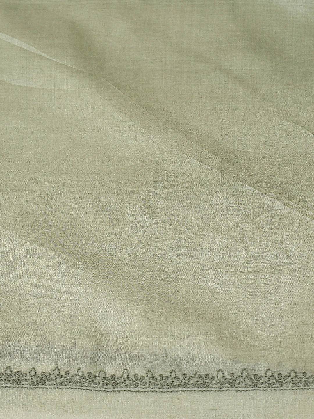 Ada Hand Embroidered Grey Silk Lucknowi Chikankari Unstitched Men's Kurta Piece 01A722182
