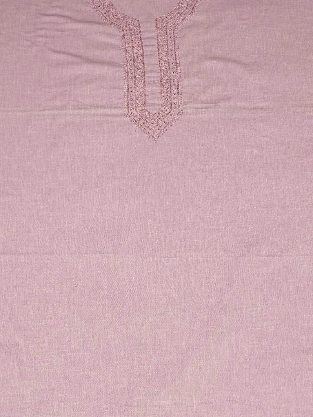 Ada Hand Embroidered Lavender Cotton Lucknowi Chikankari Unstitched Men's Kurta Piece 01A759468