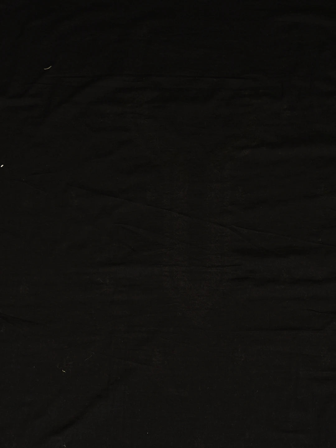 Ada Hand Embroidered Black Cotton Lucknowi Chikankari Unstitched Men's Kurta Piece 01A728280